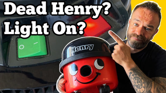 Henry Hoover Won’t Turn ON, But Light is On?