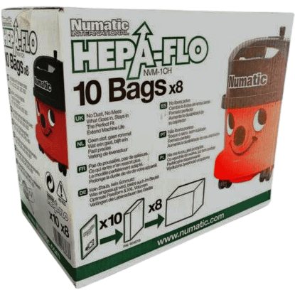 80 Genuine Henry Bags NVM 1CH Hepaflo 907075 604015