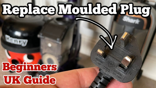 how to change moulded plug henry vacuum cleaner 