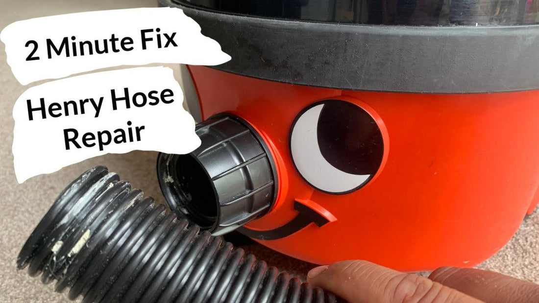 Henry Hoover Hose Keeps Coming Off? How to Repair in 2 Minutes - Henry Bags