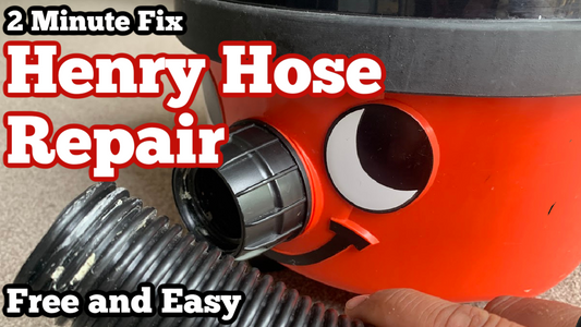 Henry Hoover Hose Keeps Coming Off? How to Repair in 2 Minutes - Henry Bags