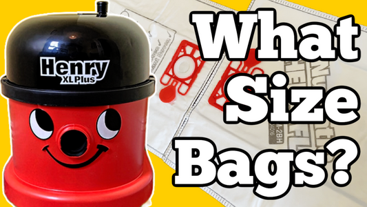 Numatic Henry XL Vacuum Bags... Which Henry Bags Fit Henry XL and XL Plus Models?