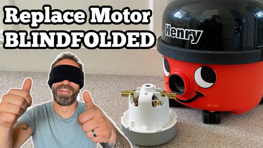 How to Replace Henry Hoover Motor - EASY!
