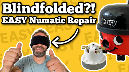 DL1653T DL1553T how to fit numatic henry 620w motor hvr160