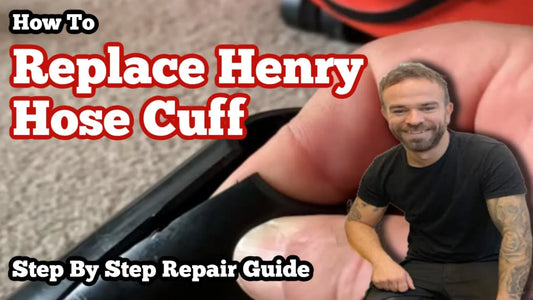 Henry Hoover Hose Repair - How to Replace The Hose End Cuff - Henry Bags