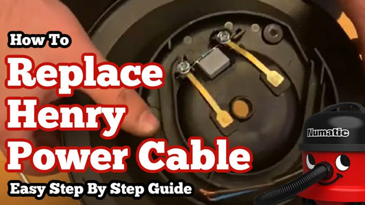 How to Replace Henry Hoover Cable - Henry Bags