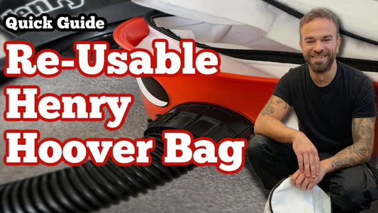 Reusable Henry Hoover Bags Save Money and Waste - Henry Bags