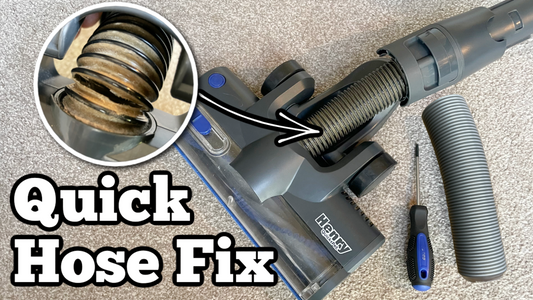 How to Replace a Split Henry Quick Floor Tool Hose