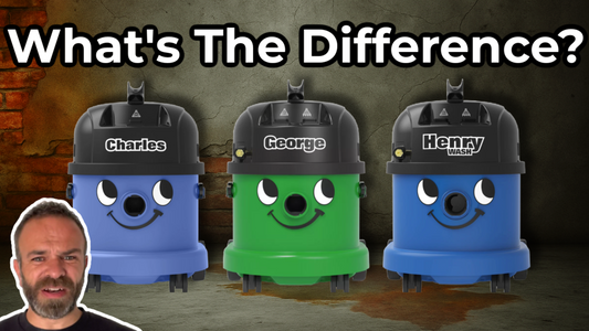 What’s the Difference Between Numatic George, Charles & Henry Wash?
