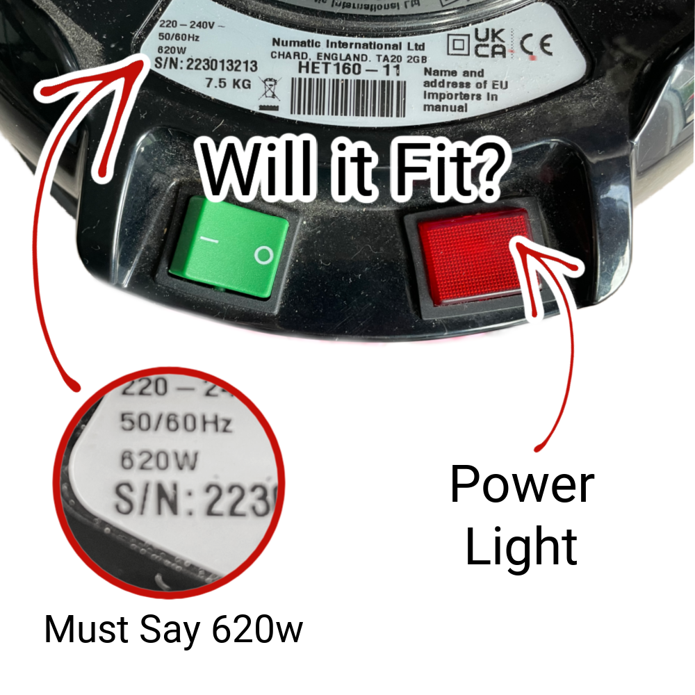 Henry Motor 620w DL1553T DL1653T - Compatible