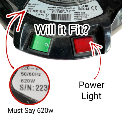 Henry Motor 620w DL1553T DL1653T - Compatible