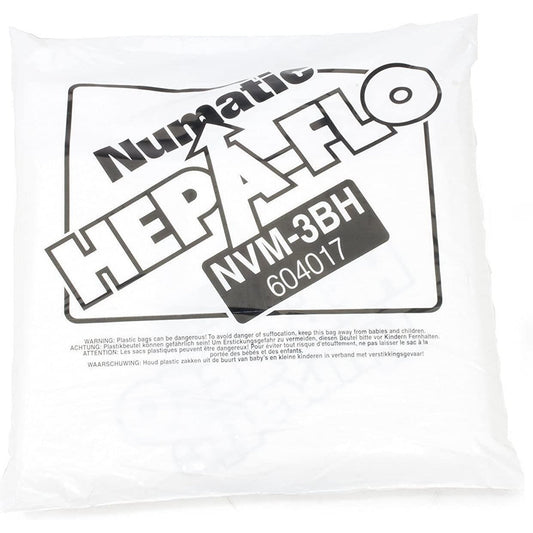 Genuine Numatic WV570 NVQ570 Bags NVM-3BH 604017- 10 Pack - Henry Hoover Parts