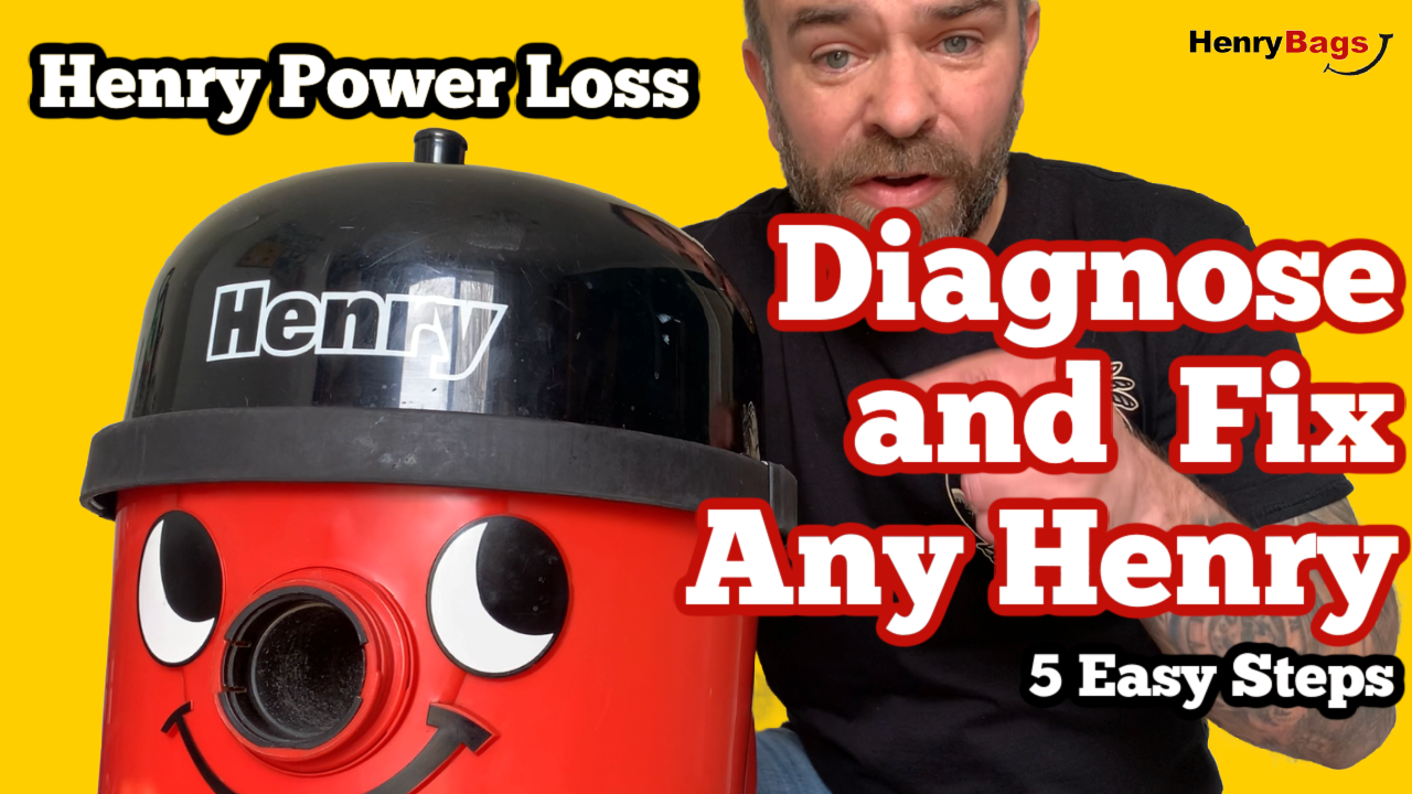 Load video: henry hoover stopped working help video