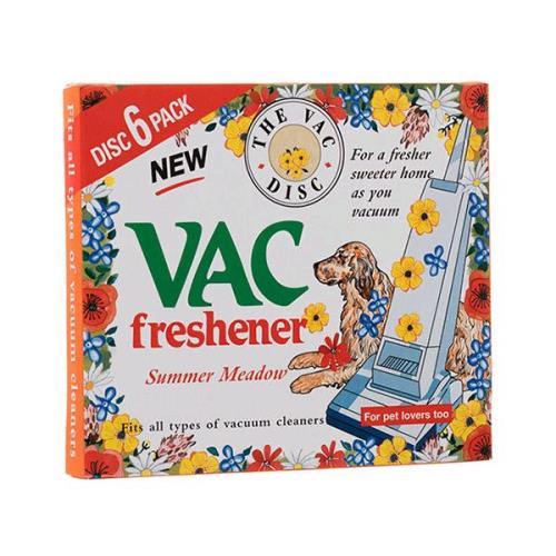 Vac Discs Vacuum Fresheners for Pet Lovers (6 Pack) Summer Meadow - Henry Hoover Parts